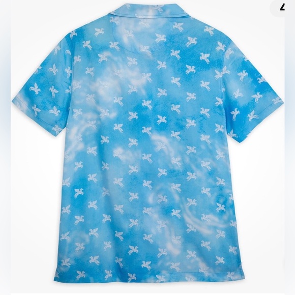 NWT Disney Parks Hercules Pegasus button down short sleeve shirt size large - Picture 4 of 11